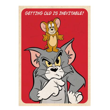 Tom and Jerry Getting Old Birthday Card £1.89